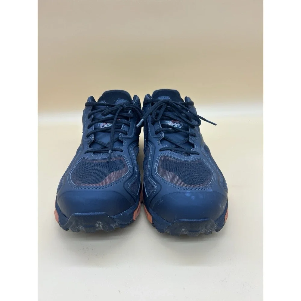 Red Wing 6338 Steel Toe Work Shoes Men's Size 12 E2 Black‎ Orange Safety Toe
